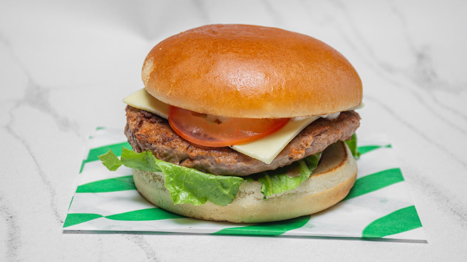 No-Meat Burger (v/vg)