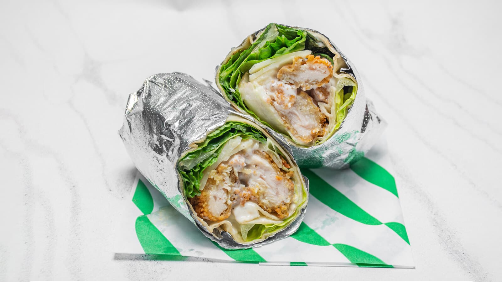 Crispy Caesar Wrap