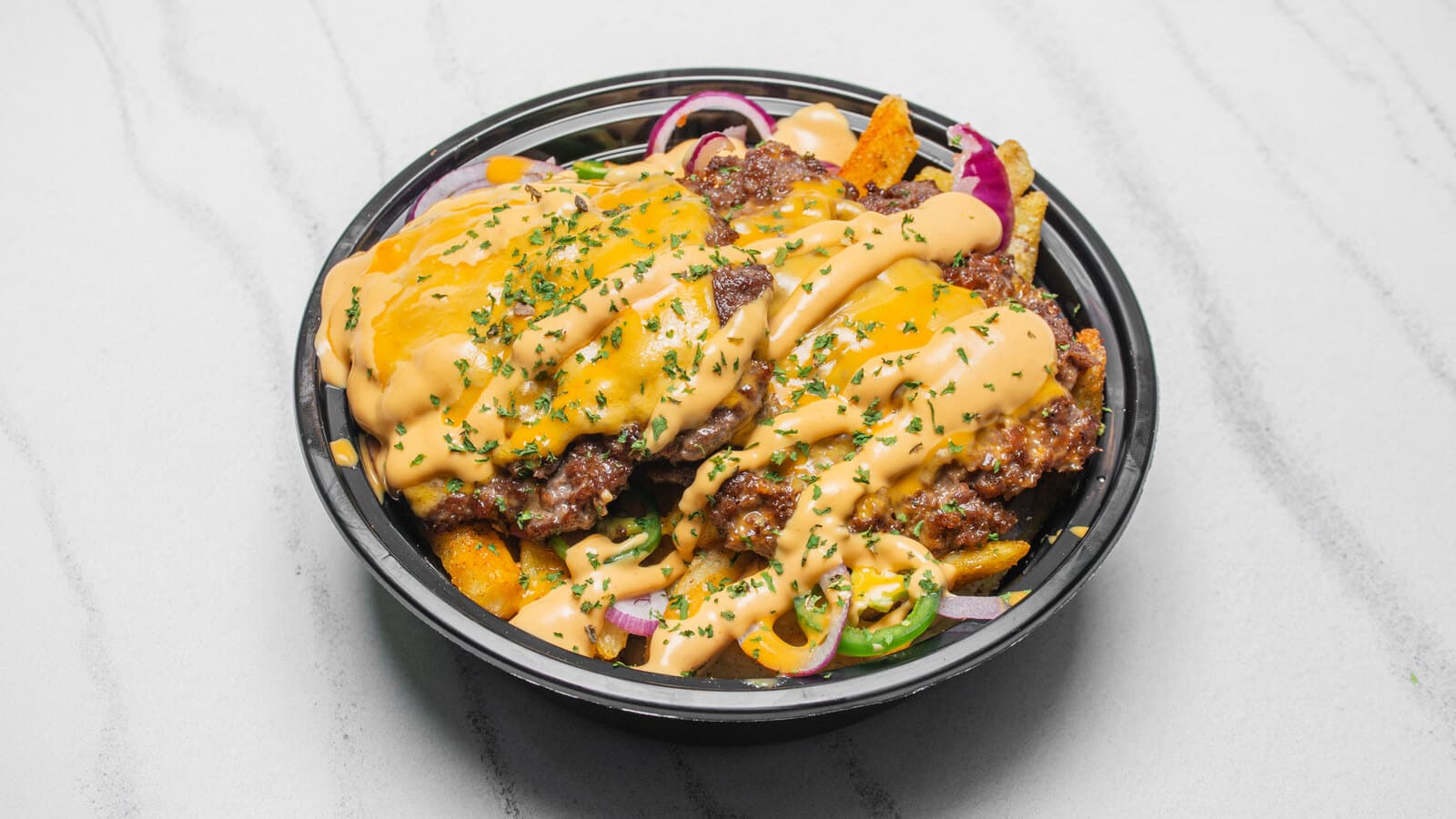 Cheeseburger Loaded Fries