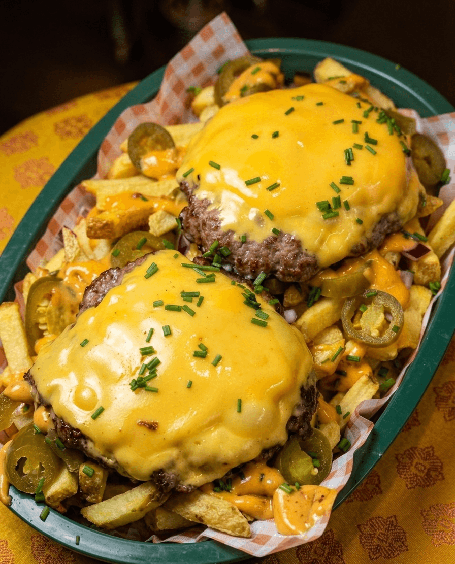 Cheeseburger Loaded Fries